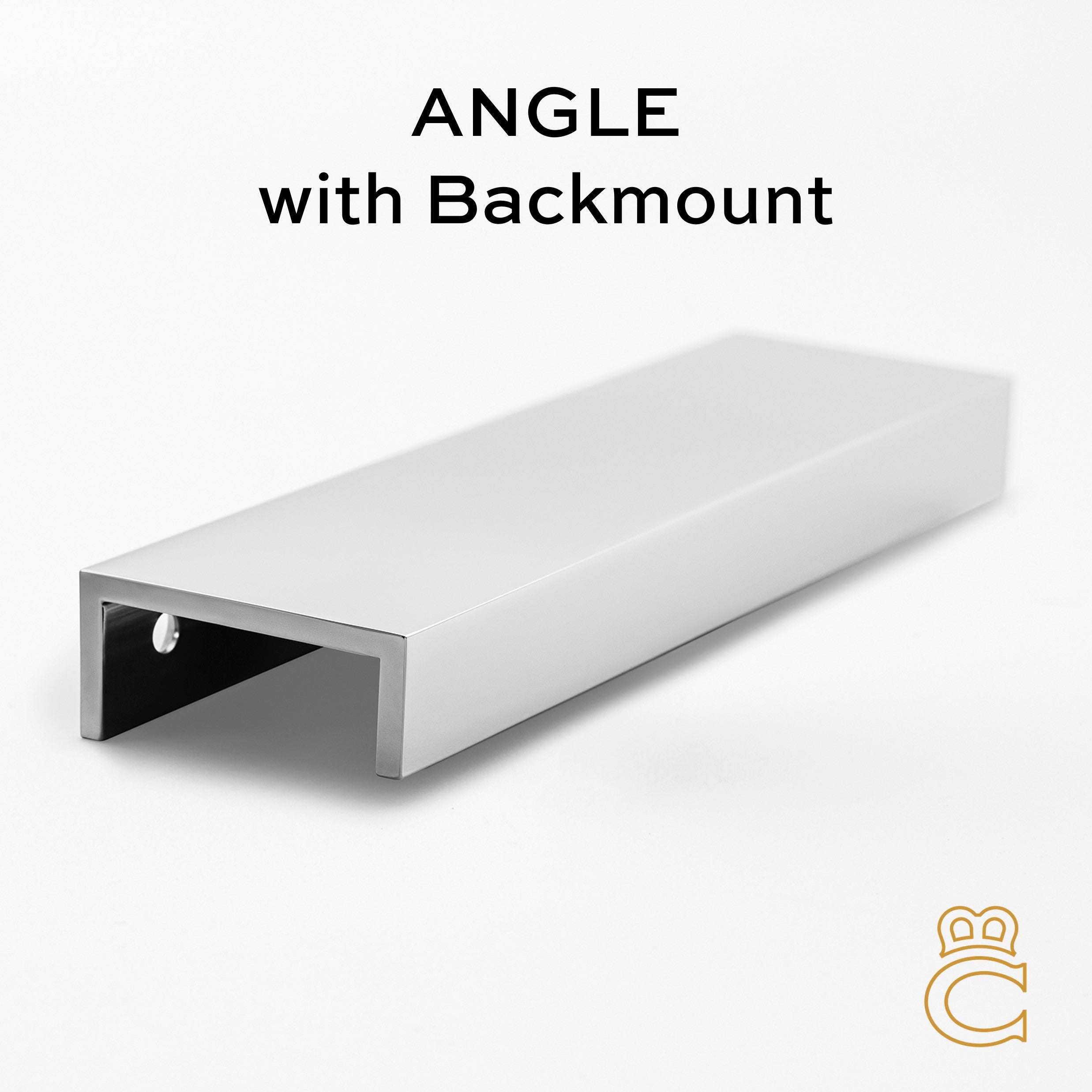 Edge Pull - Angle with Backmount