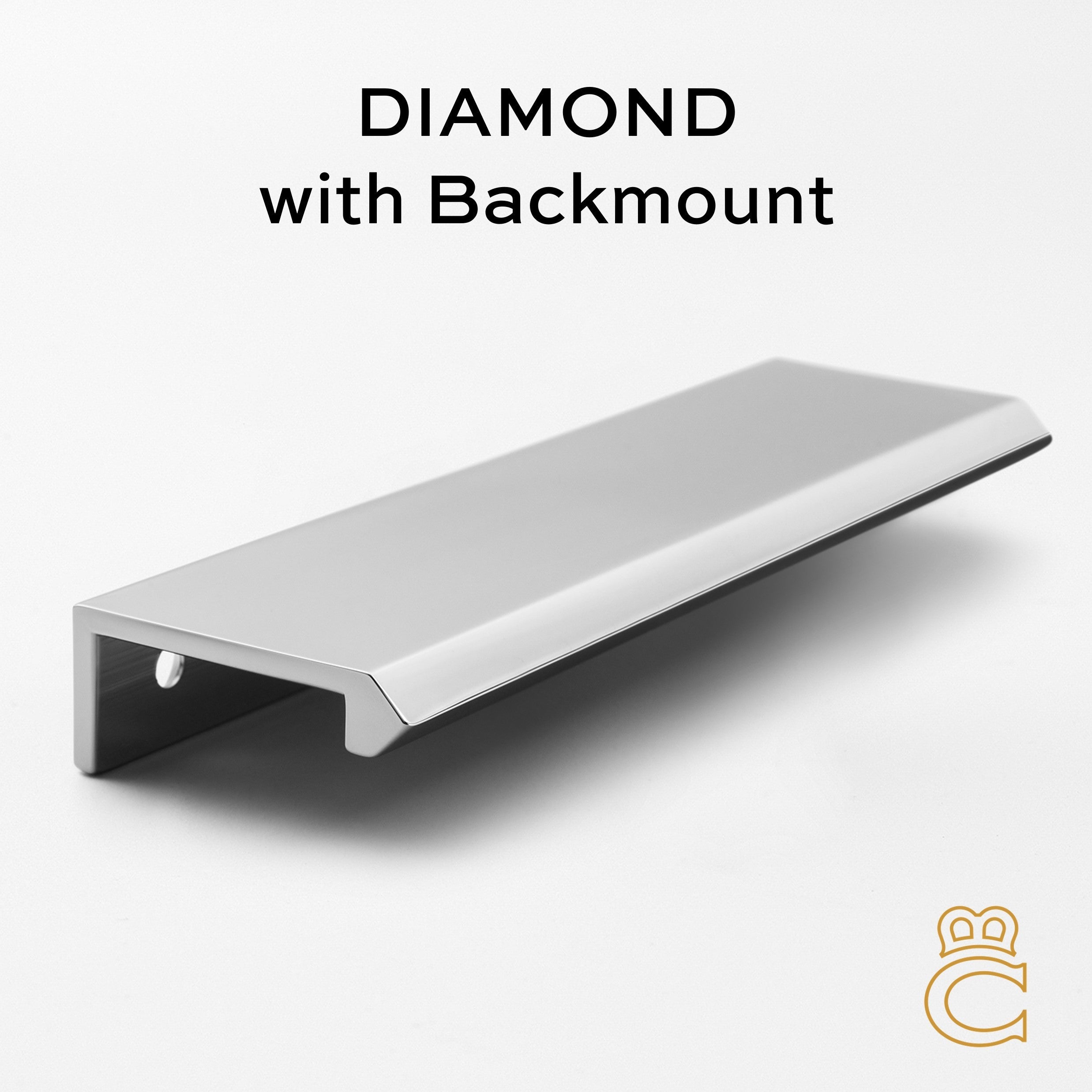Edge Pull - Diamond with Backmount